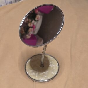 Elegant Silver Vanity Mirror
